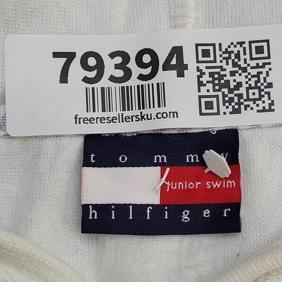 Vintage Y2K Tommy-Hilfiger Terry Hoodie Jacket Womens 2XS/XS 17x19 Cropped - Picture 13 of 14